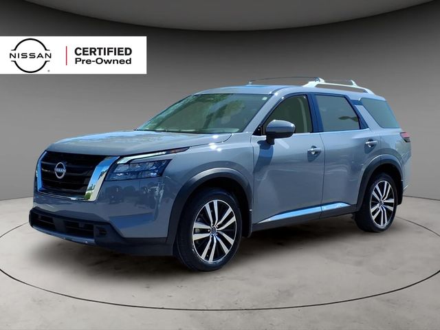 Boulder Gray Pearl 2025 Nissan Pathfinder Platinum 4WD SUV / Crossover All-Wheel Drive 9-Speed Automatic