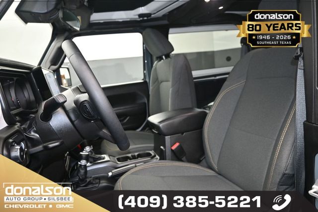 used 2025 Jeep Wrangler car, priced at $32,400