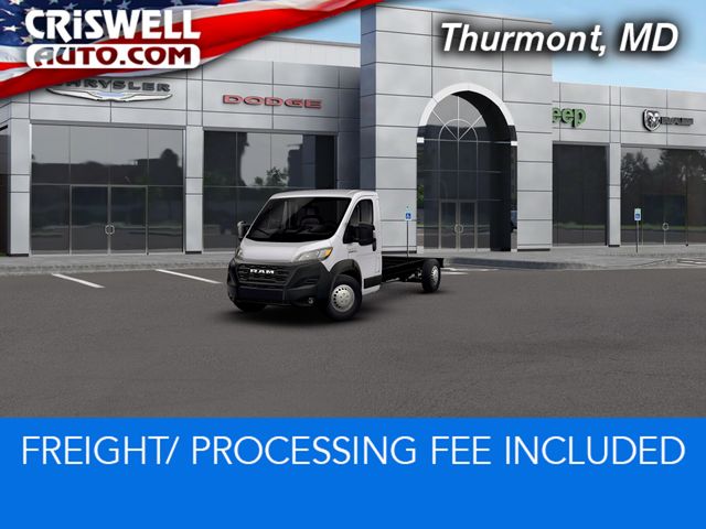 White 2026 RAM ProMaster Chassis 9-Speed Automatic