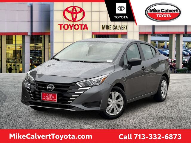 Gray (Gun Metallic) 2024 Nissan Versa Sedan Front-Wheel Drive Continuously Variable Transmission