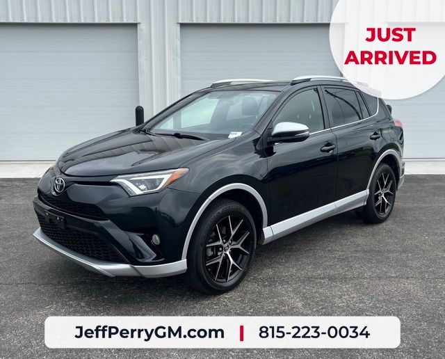 Black 2016 Toyota RAV4 SE AWD SUV / Crossover All-Wheel Drive 6-Speed Automatic