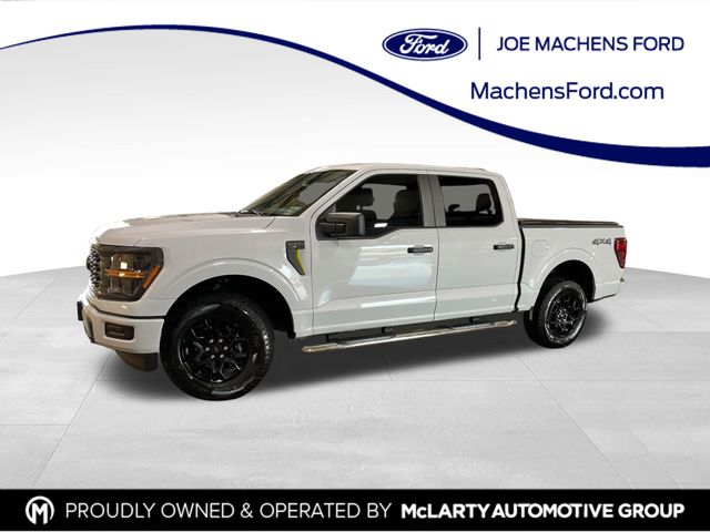 White Metallic 2025 Ford F-150 Pickup Truck Four-Wheel Drive Automatic