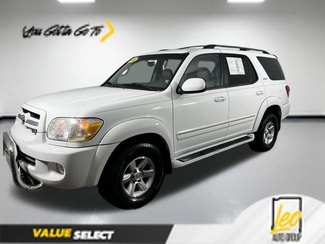 Natural White 2006 Toyota Sequoia SR5 4WD SUV / Crossover Four-Wheel Drive 5-Speed Automatic Overdrive