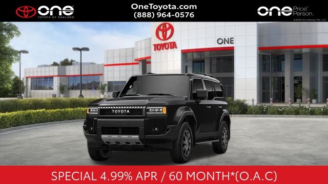 Black 2027 Toyota Land Cruiser SUV / Crossover Four-Wheel Drive 8-Speed Automatic