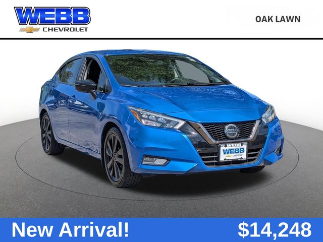 Electric Blue Metallic 2020 Nissan Versa SR FWD Sedan Front-Wheel Drive Continuously Variable Transmission