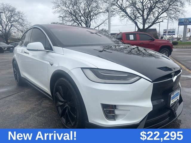 White 2017 Tesla Model X P100D AWD SUV / Crossover All-Wheel Drive 1-Speed Automatic
