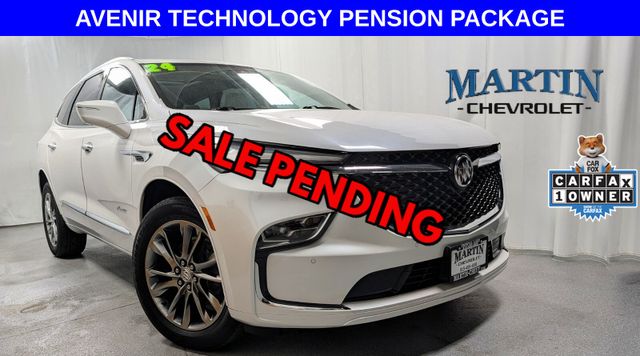 White Frost Tricoat 2024 Buick Enclave Avenir AWD SUV / Crossover Four-Wheel Drive 9-Speed Automatic