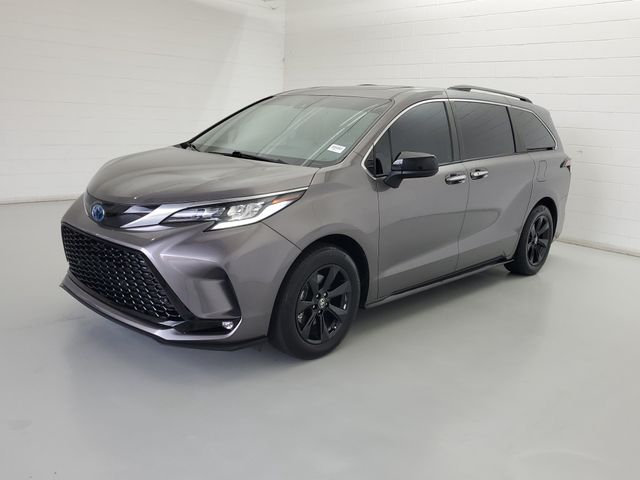 Predawn Gray Mica 2022 Toyota Sienna Minivan All-Wheel Drive Continuously Variable Transmission