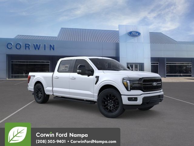 Star White Metallic Tri-Coat 2026 Ford F-150 Lariat SuperCrew 4WD Pickup Truck Four-Wheel Drive Automatic