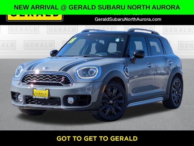 Gray Metallic 2018 MINI Countryman Cooper S ALL4 AWD SUV / Crossover All-Wheel Drive 6-Speed Manual