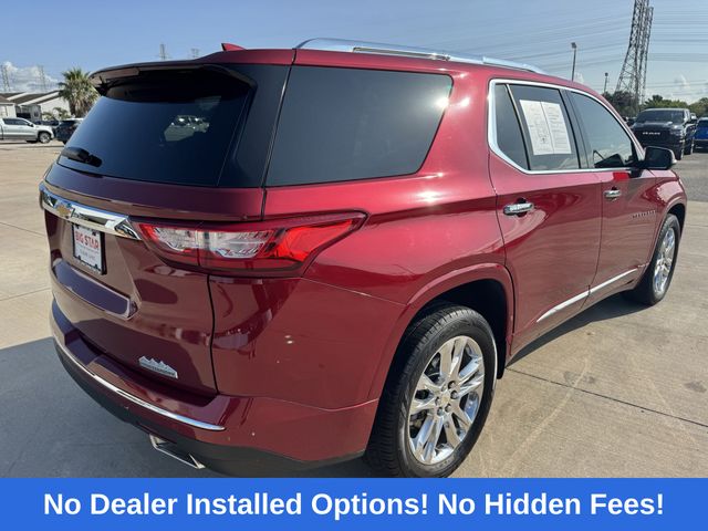 2020 Chevrolet Traverse High Country Red at Monument Chevrolet