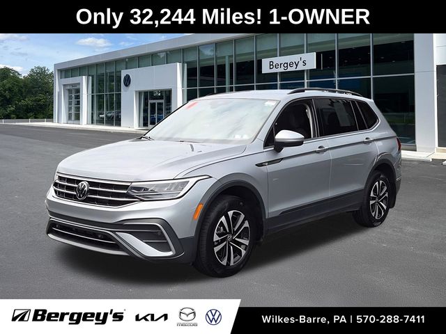 Silver 2024 Volkswagen Tiguan SUV / Crossover All-Wheel Drive 8-Speed Automatic