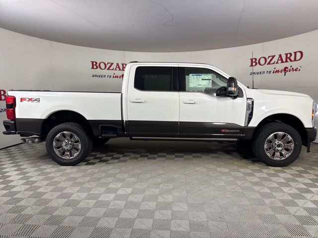 2025 Star White Metallic Tri-Coat Ford Super Duty F-250 SRW King Ranch 4X4 Truck