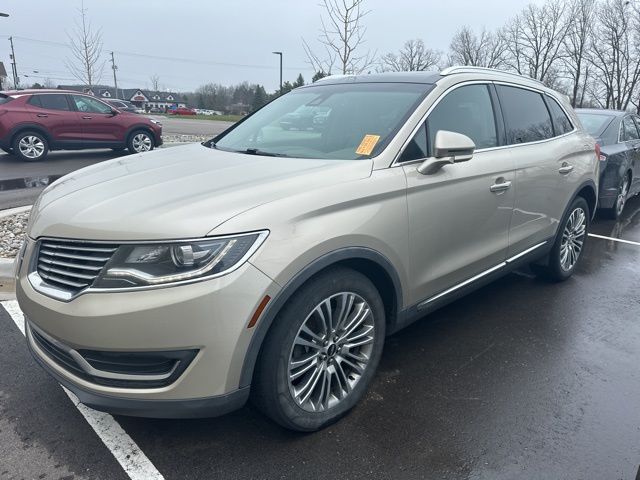 White Gold 2017 Lincoln MKX Reserve AWD SUV / Crossover All-Wheel Drive 6-Speed Automatic