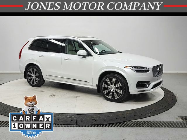 Crystal White Metallic 2022 Volvo XC90 T6 Inscription 6-Passenger AWD SUV / Crossover All-Wheel Drive Automatic