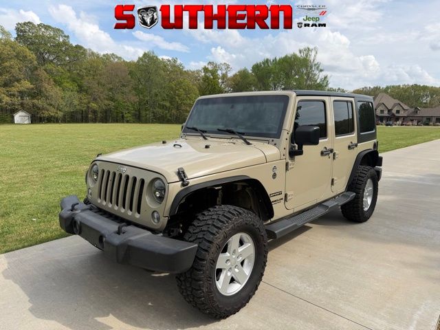 Brown (Gobi Clearcoat) 2017 Jeep Wrangler Unlimited Sport 4WD SUV / Crossover Four-Wheel Drive 5-Speed Automatic