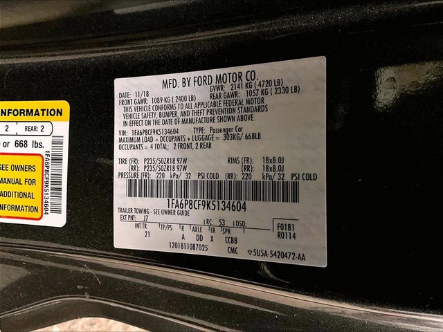 2019 Ford Mustang GT Gray at Grove City Ford