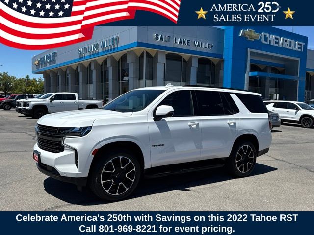 Summit White 2022 Chevrolet Tahoe SUV / Crossover Four-Wheel Drive