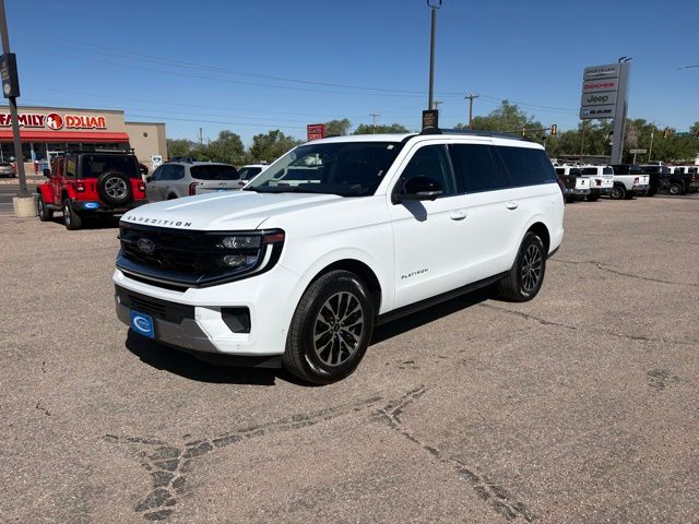 Oxford White 2025 Ford Expedition MAX Platinum 4WD SUV / Crossover Four-Wheel Drive Automatic