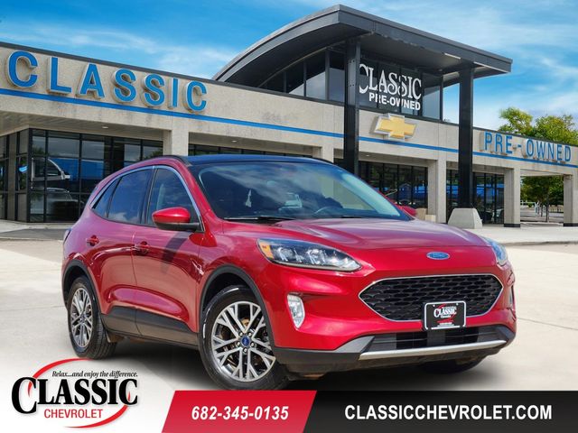 Red Metallic 2020 Ford Escape SEL FWD SUV / Crossover Front-Wheel Drive 8-Speed Automatic