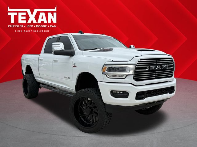 2023 Ram 2500 Laramie White at Mac Haik CDJR North Houston