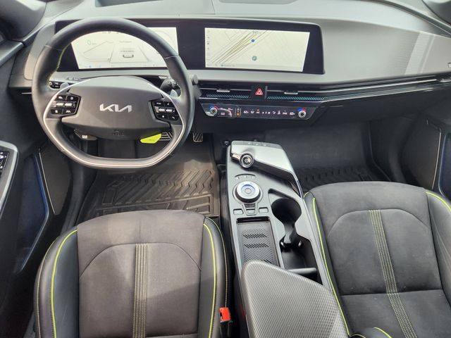 2023 Kia EV6 GT White at DeMontrond Automotive Group