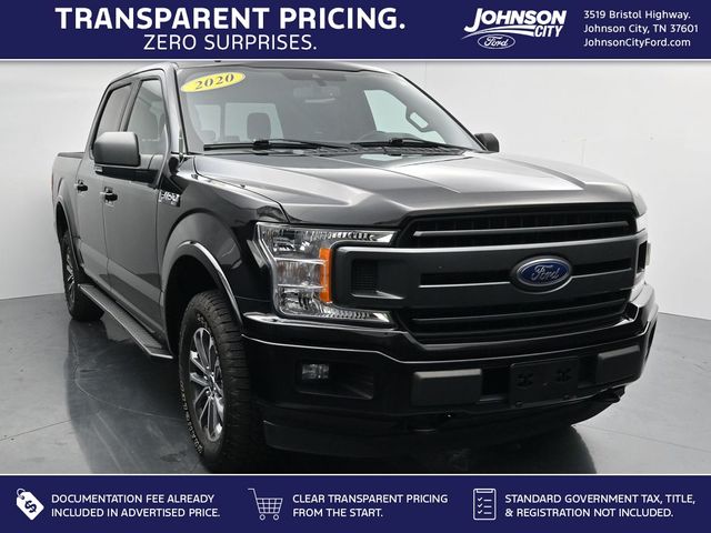 Agate Black Metallic 2020 Ford F-150 Pickup Truck Four-Wheel Drive Automatic