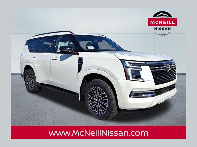 Aspen White Tricoat 2026 Nissan Armada SUV / Crossover Four-Wheel Drive 9-Speed Automatic