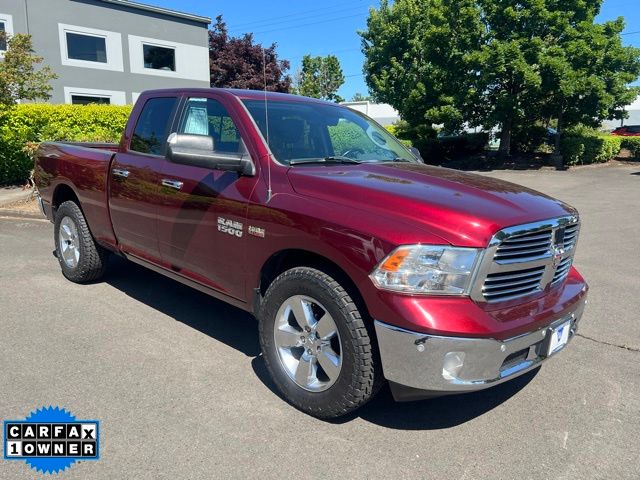 Delmonico Red Pearlcoat 2017 RAM 1500 Big Horn Quad Cab 4WD Pickup Truck Four-Wheel Drive 8-Speed Automatic