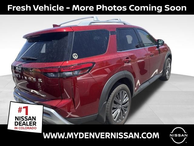Red (Scarlet Ember Tintcoat) 2023 Nissan Pathfinder SUV / Crossover All-Wheel Drive 9-Speed Automatic
