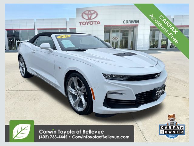 Summit White 2022 Chevrolet Camaro Convertible Rear-Wheel Drive Automatic