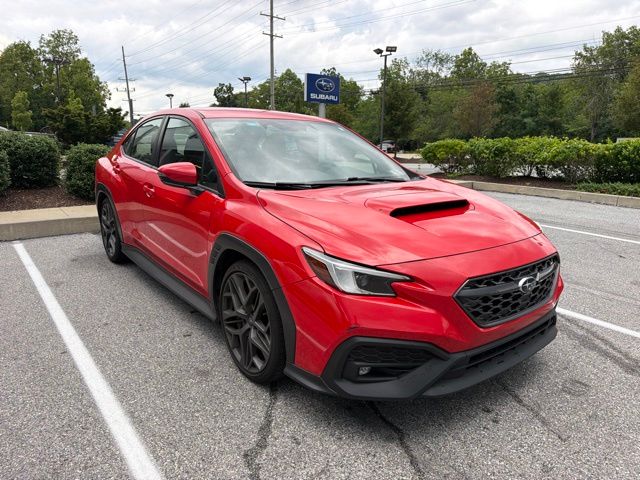 2024 Subaru WRX TR Red at Auto Express Mitsubishi