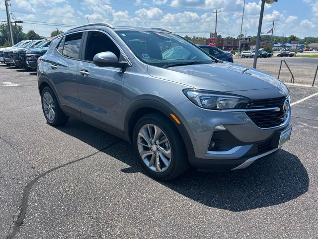 Satin Steel Gray Metallic 2021 Buick Encore GX SUV / Crossover Front-Wheel Drive Continuously Variable Transmission
