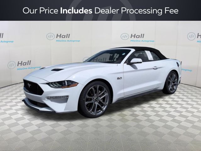 Oxford White 2018 Ford Mustang Convertible Rear-Wheel Drive Automatic