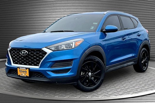 Teal (Aqua Blue) 2020 Hyundai Tucson SUV / Crossover Front-Wheel Drive 6-Speed Automatic