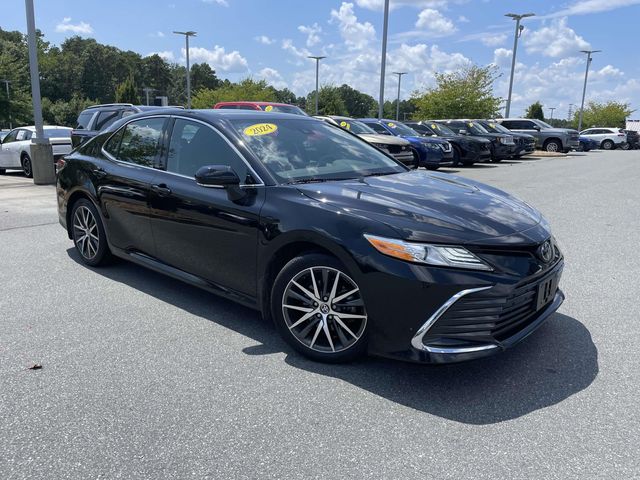 Midnight Black Metallic 2024 Toyota Camry Sedan All-Wheel Drive 8-Speed Automatic
