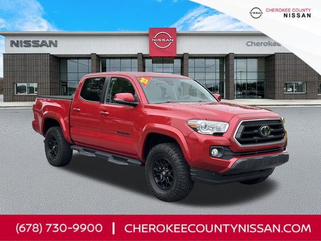 Barcelona Red Metallic 2022 Toyota Tacoma Pickup Truck 4X2 6-Speed Automatic
