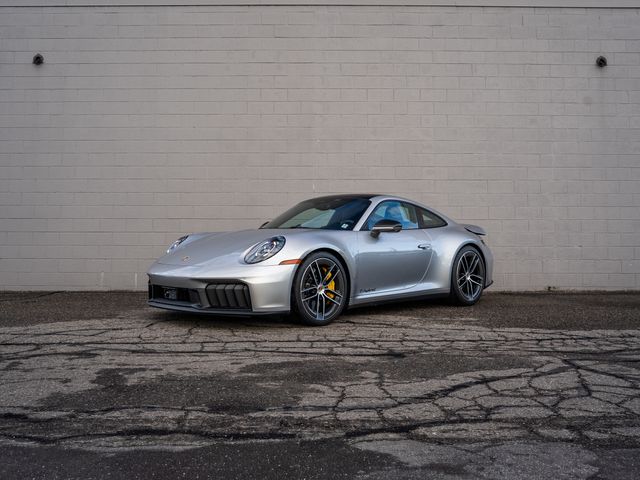 GT Silver Metallic 2025 Porsche 911 Carrera 4 GTS Coupe AWD Coupe All-Wheel Drive 8-Speed Automatic