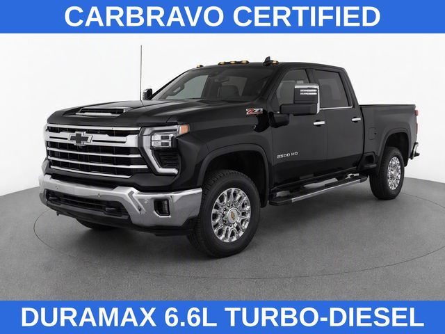 Black 2024 Chevrolet Silverado 2500HD Pickup Truck Four-Wheel Drive Automatic