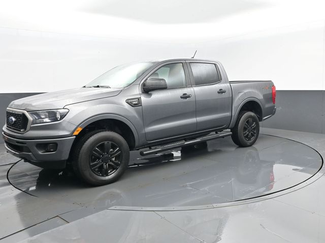 Gray Metallic 2022 Ford Ranger XLT SuperCrew 4WD Pickup Truck Four-Wheel Drive Automatic