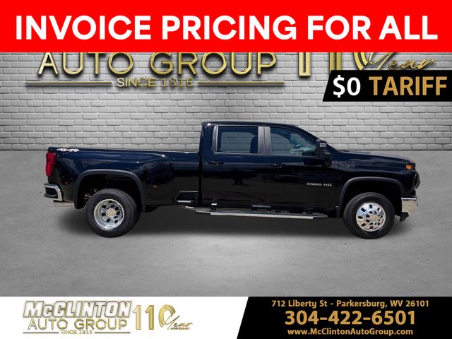 2025 Black Chevrolet Silverado 3500HD LT 4X4 Truck