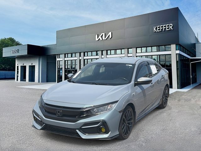 Sonic Gray Pearl 2020 Honda Civic Hatchback Sport FWD Hatchback Front-Wheel Drive 6-Speed Manual