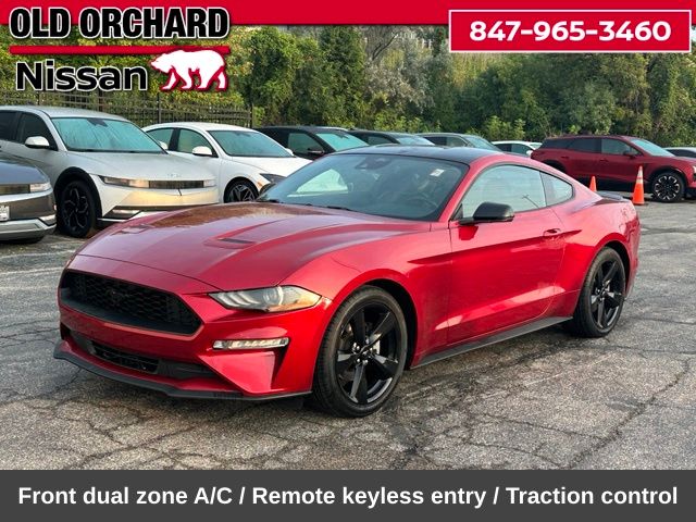 Red 2021 Ford Mustang Coupe Rear-Wheel Drive Automatic