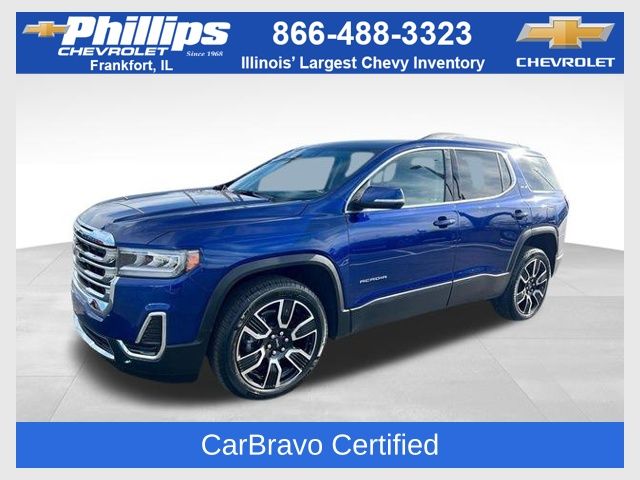 Ultra Blue Metallic 2023 GMC Acadia SLE AWD SUV / Crossover Four-Wheel Drive 9-Speed Automatic