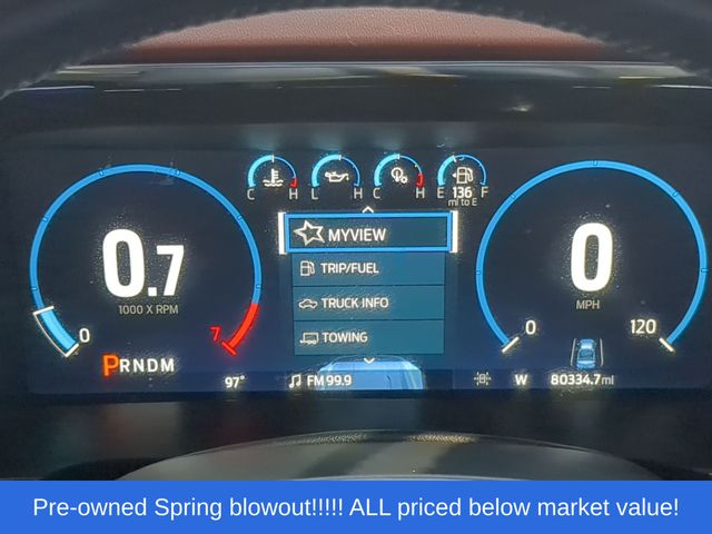 Used 2022 Agate Black Metallic Ford Lariat image 28