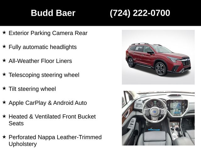 used 2025 Subaru Ascent car, priced at $44,220