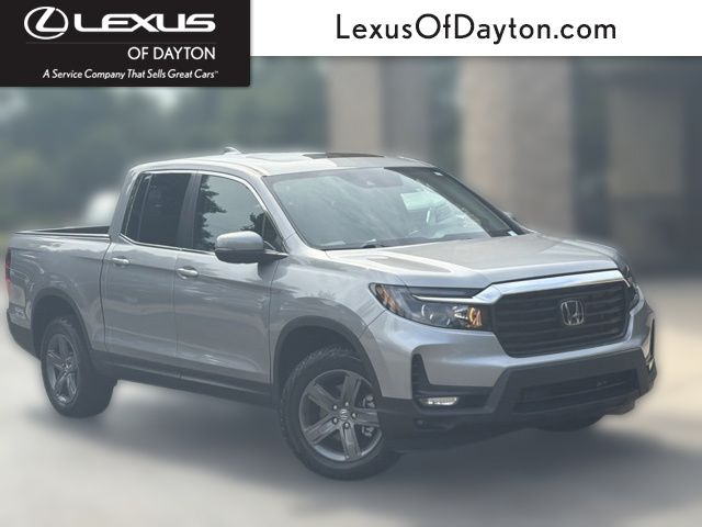 Lunar Silver Metallic 2023 Honda Ridgeline Pickup Truck All-Wheel Drive 9-Speed Automatic