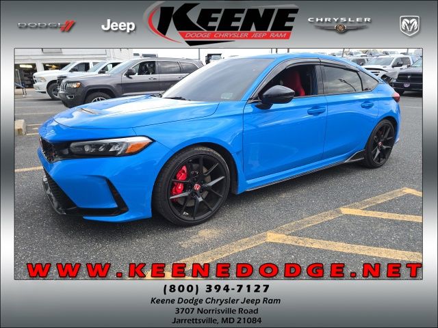 Boost Blue Pearl 2025 Honda Civic Type R FWD Hatchback Front-Wheel Drive 6-Speed Manual