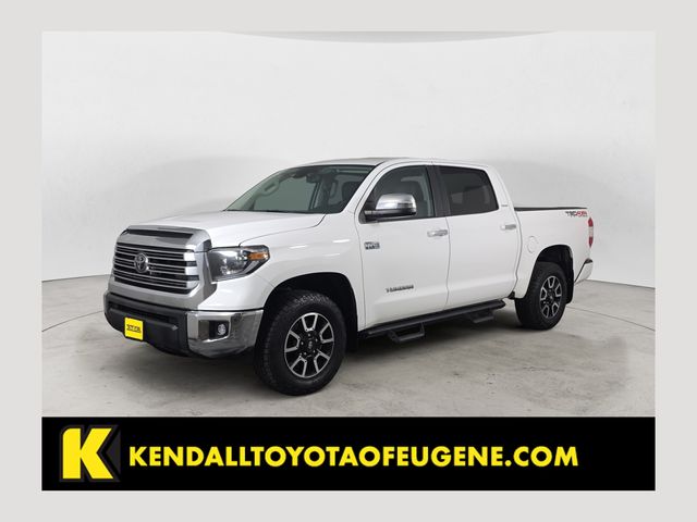 Super White 2021 Toyota Tundra Pickup Truck Four-Wheel Drive 6-Speed Automatic