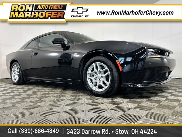 Diamond Black 2025 Dodge Charger Daytona Coupe All-Wheel Drive 1-Speed Automatic